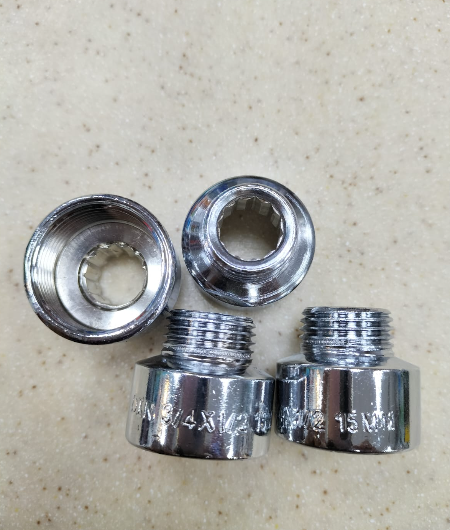 CP NIPPLE SOCKET-15 MM - [Size: 3/4 X 1/2]