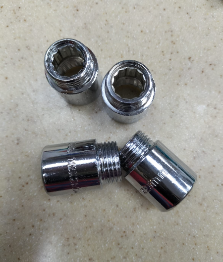 CP NIPPLE SOCKET - [Size: 1/2 X 25 MM]